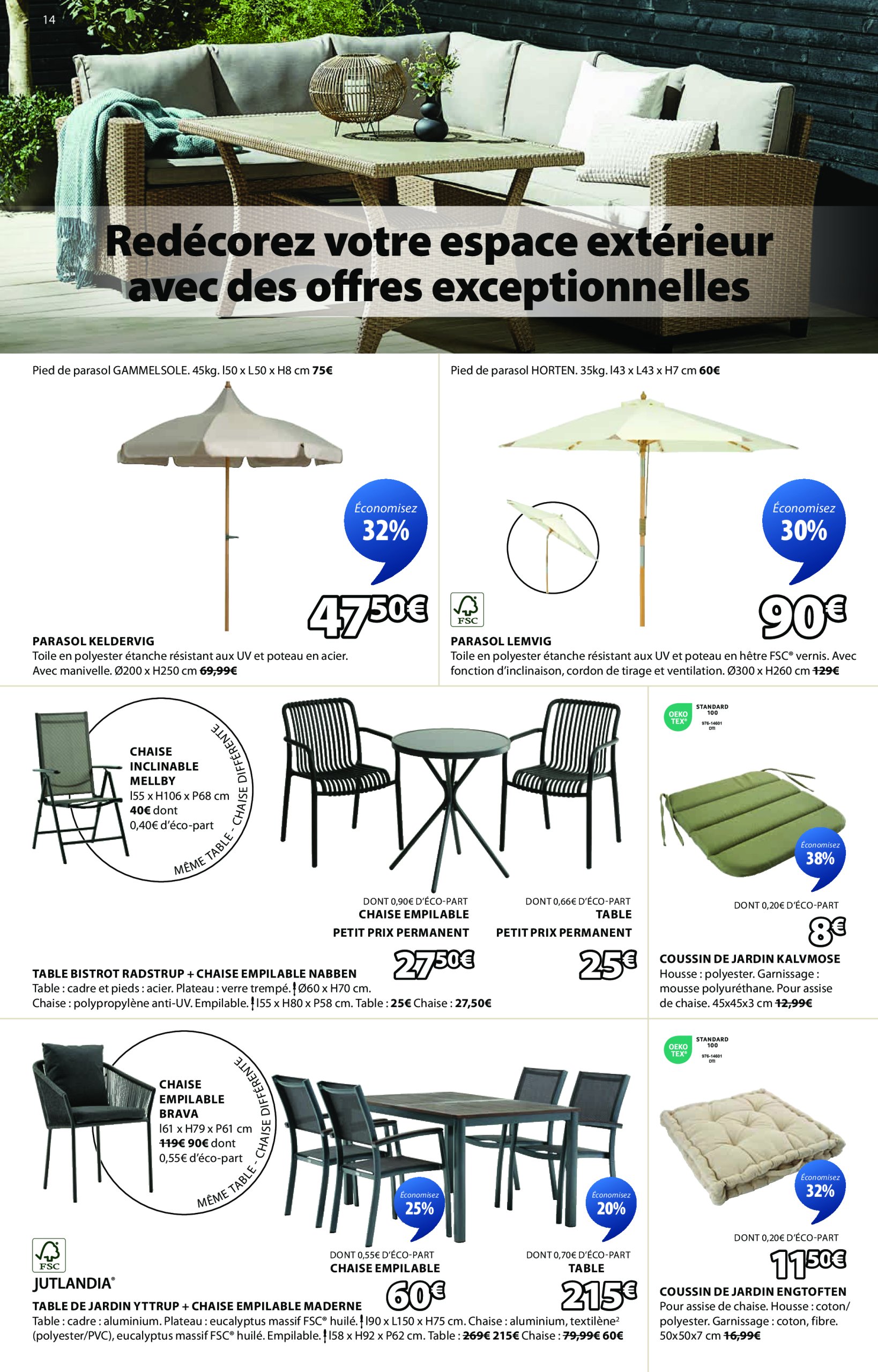 jysk - Catalogue JYSK valable dès 13/05 - 16/06 - page: 14