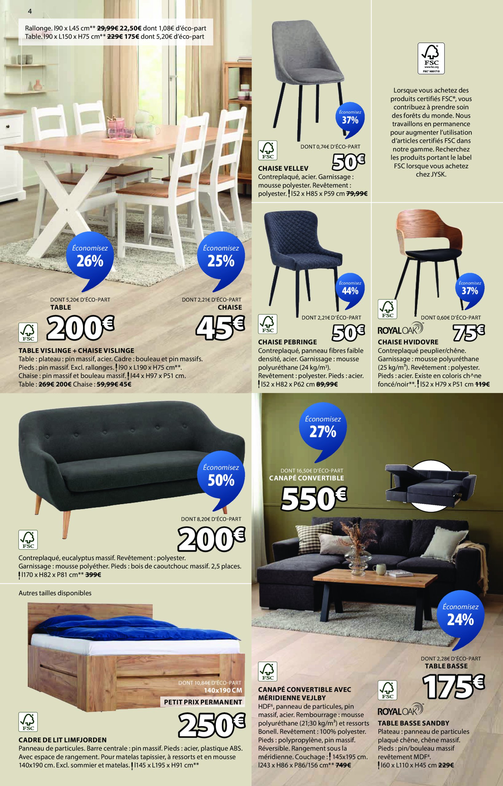 jysk - Catalogue JYSK valable du 03/06 au 16/06 - page: 4
