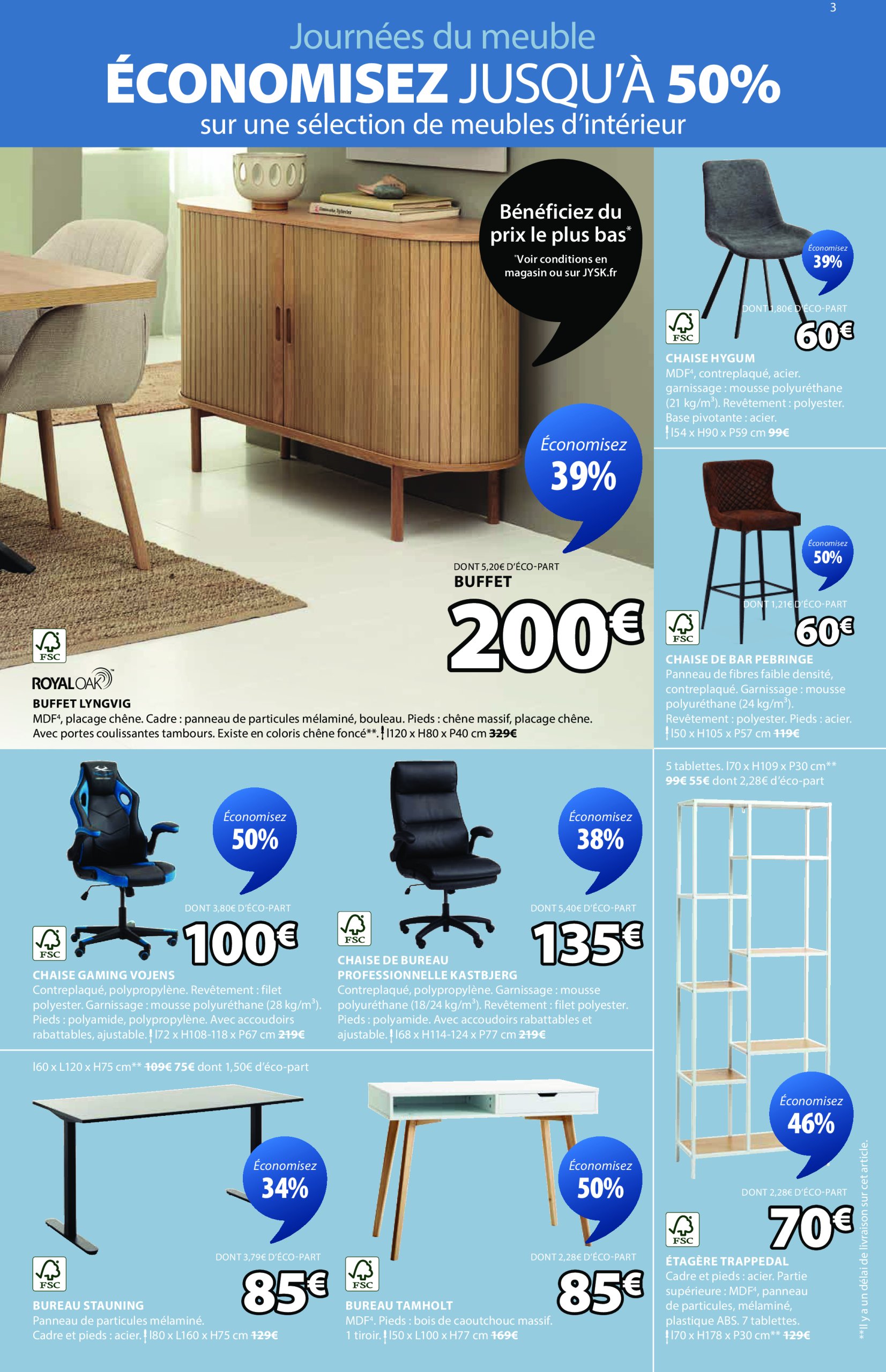jysk - Catalogue JYSK valable du 03/06 au 16/06 - page: 3