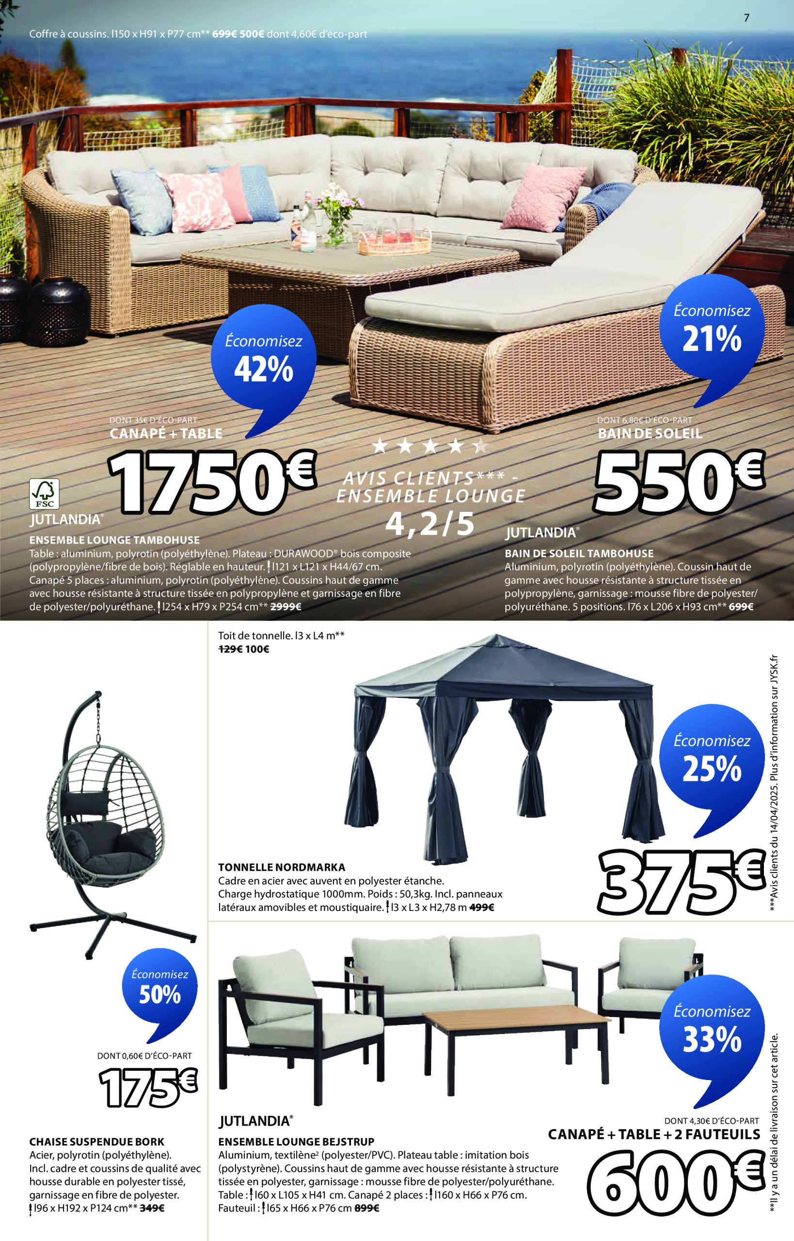 jysk - Catalogue JYSK valable du 03/06 au 16/06 - page: 7