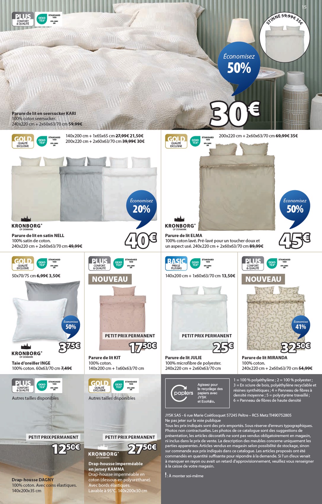 jysk - Catalogue JYSK valable du 22/07 au 01/09 - page: 15