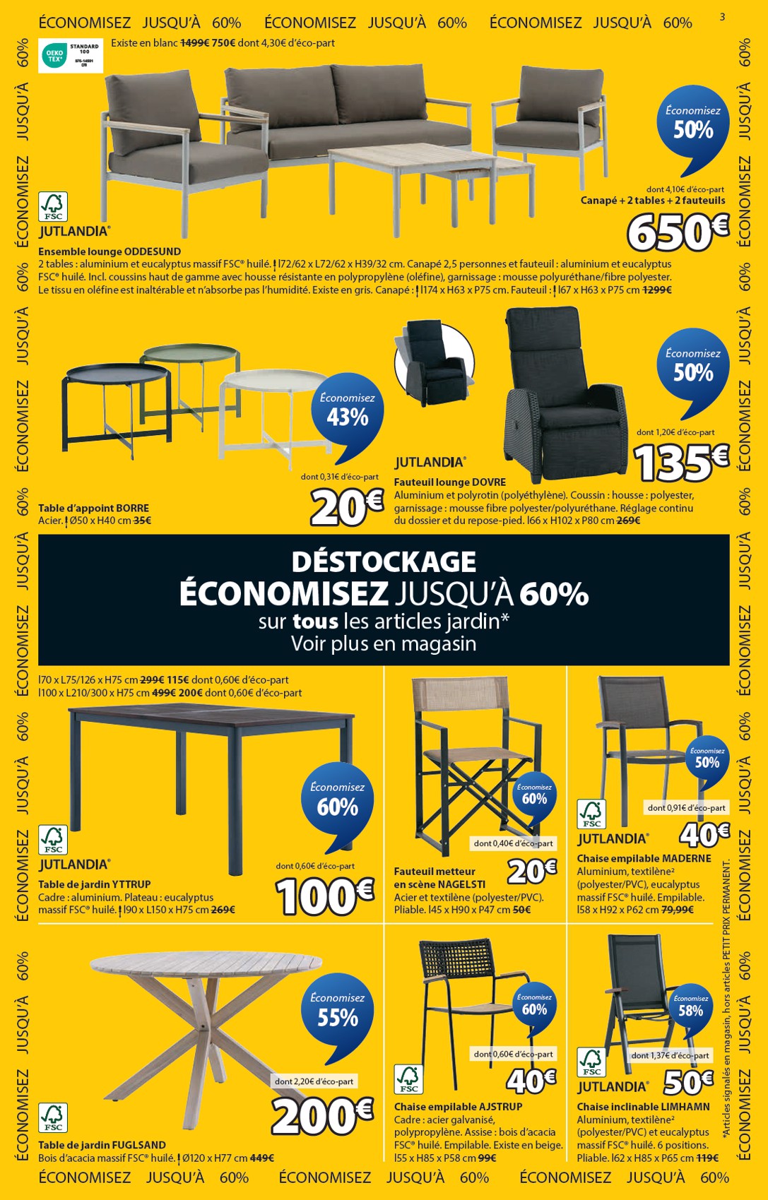jysk - Catalogue JYSK valable du 22/07 au 01/09 - page: 3