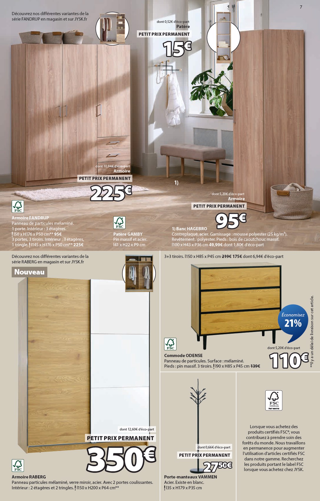 jysk - Catalogue JYSK valable du 29/07 au 01/09 - page: 7