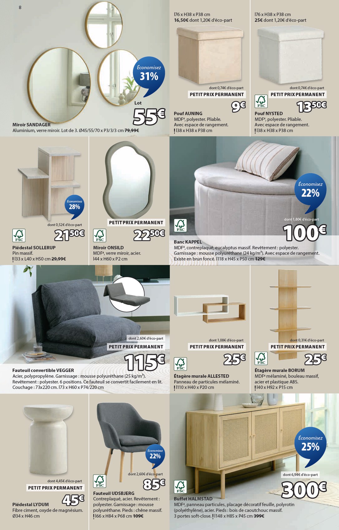 jysk - Catalogue JYSK valable du 29/07 au 01/09 - page: 8