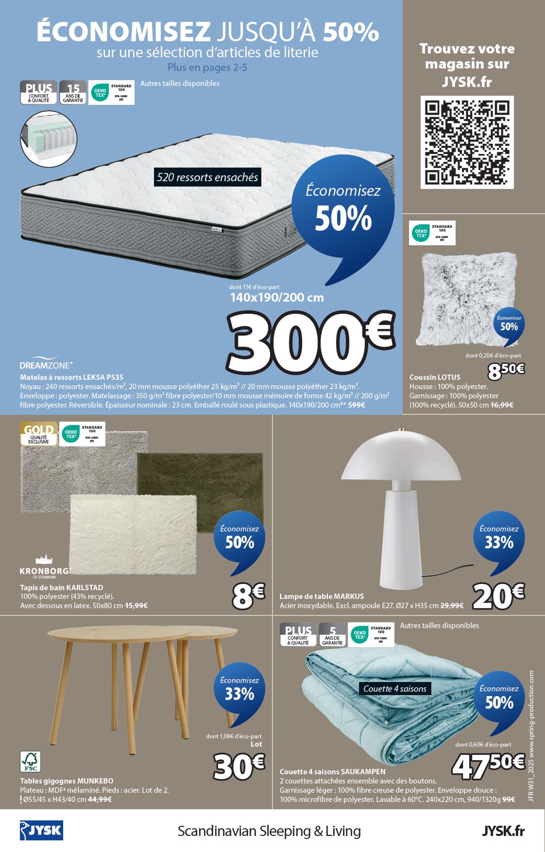 jysk - Catalogue JYSK valable du 29/07 au 01/09 - page: 16