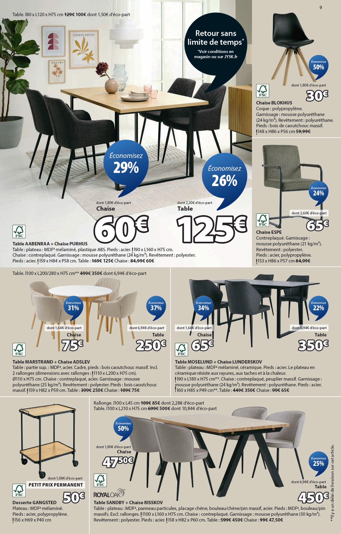 jysk - Catalogue JYSK valable du 29/07 au 01/09 - page: 9