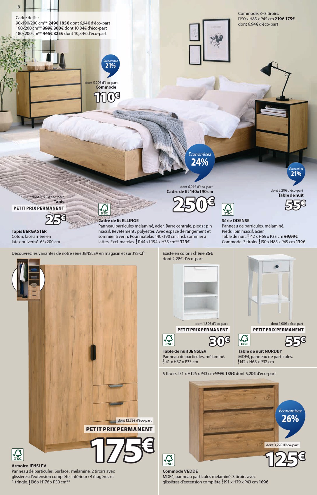 jysk - Catalogue JYSK valable du 19/08 au 01/09 - page: 8