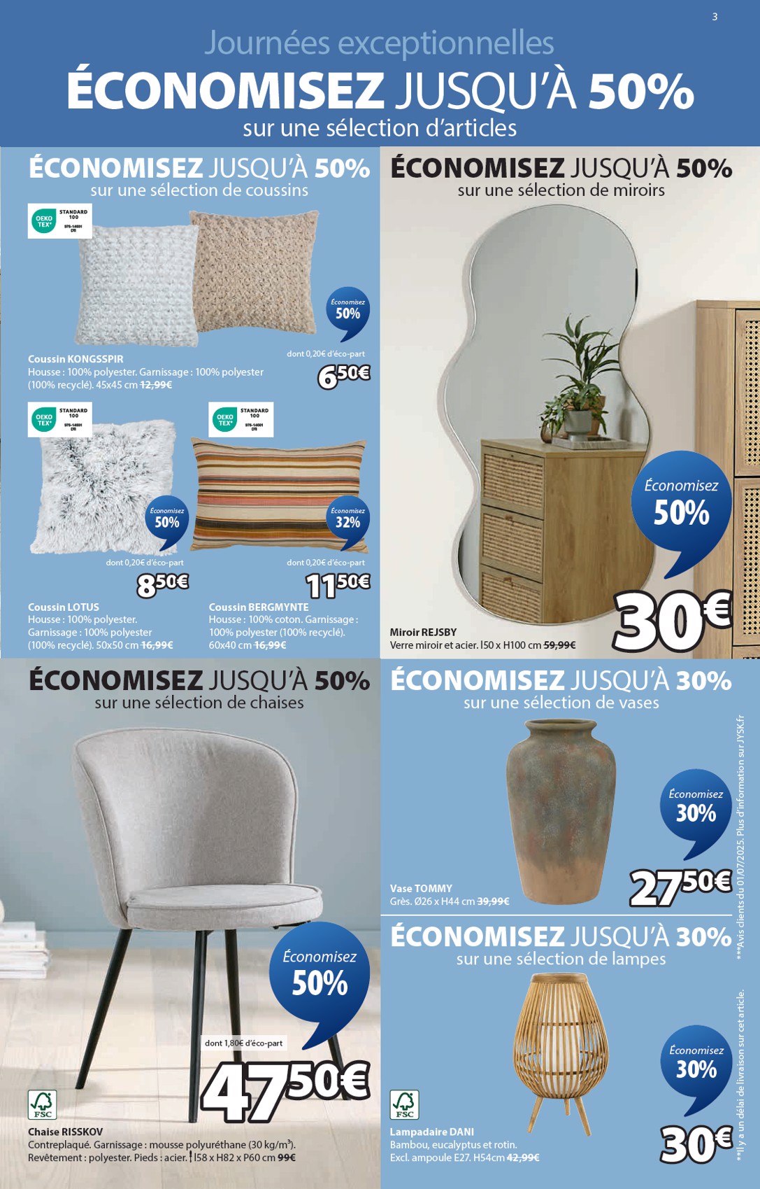 jysk - Catalogue JYSK valable du 19/08 au 01/09 - page: 3