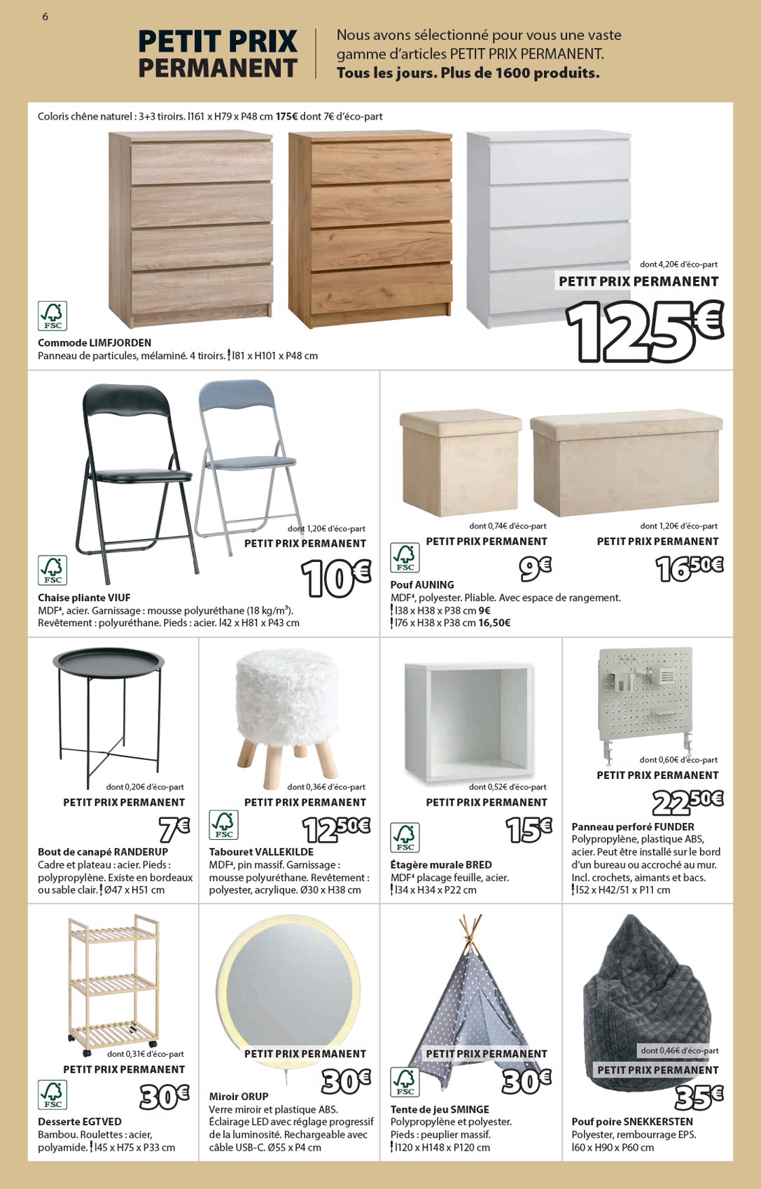 jysk - Catalogue JYSK valable du 19/08 au 01/09 - page: 6