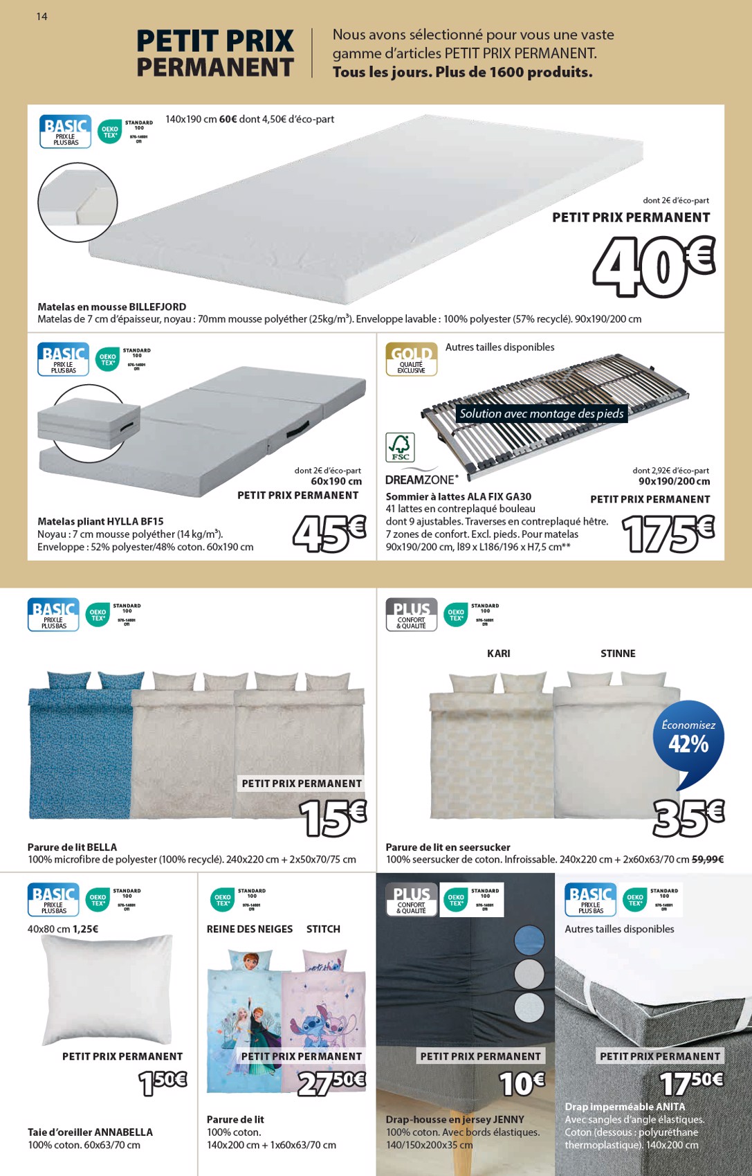 jysk - Catalogue JYSK valable du 19/08 au 01/09 - page: 14