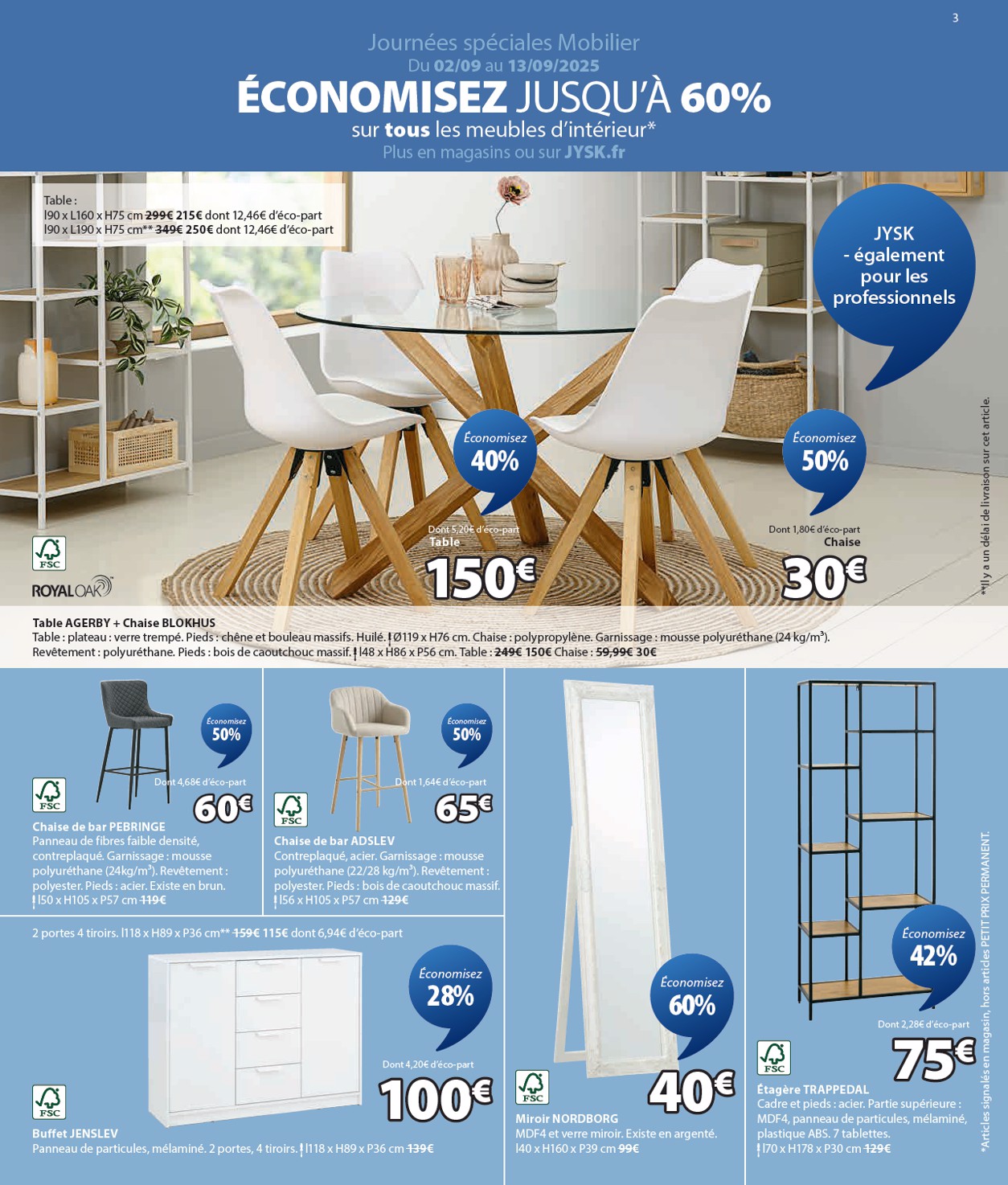 jysk - Catalogue JYSK valable du 02/09 au 13/10 - page: 3