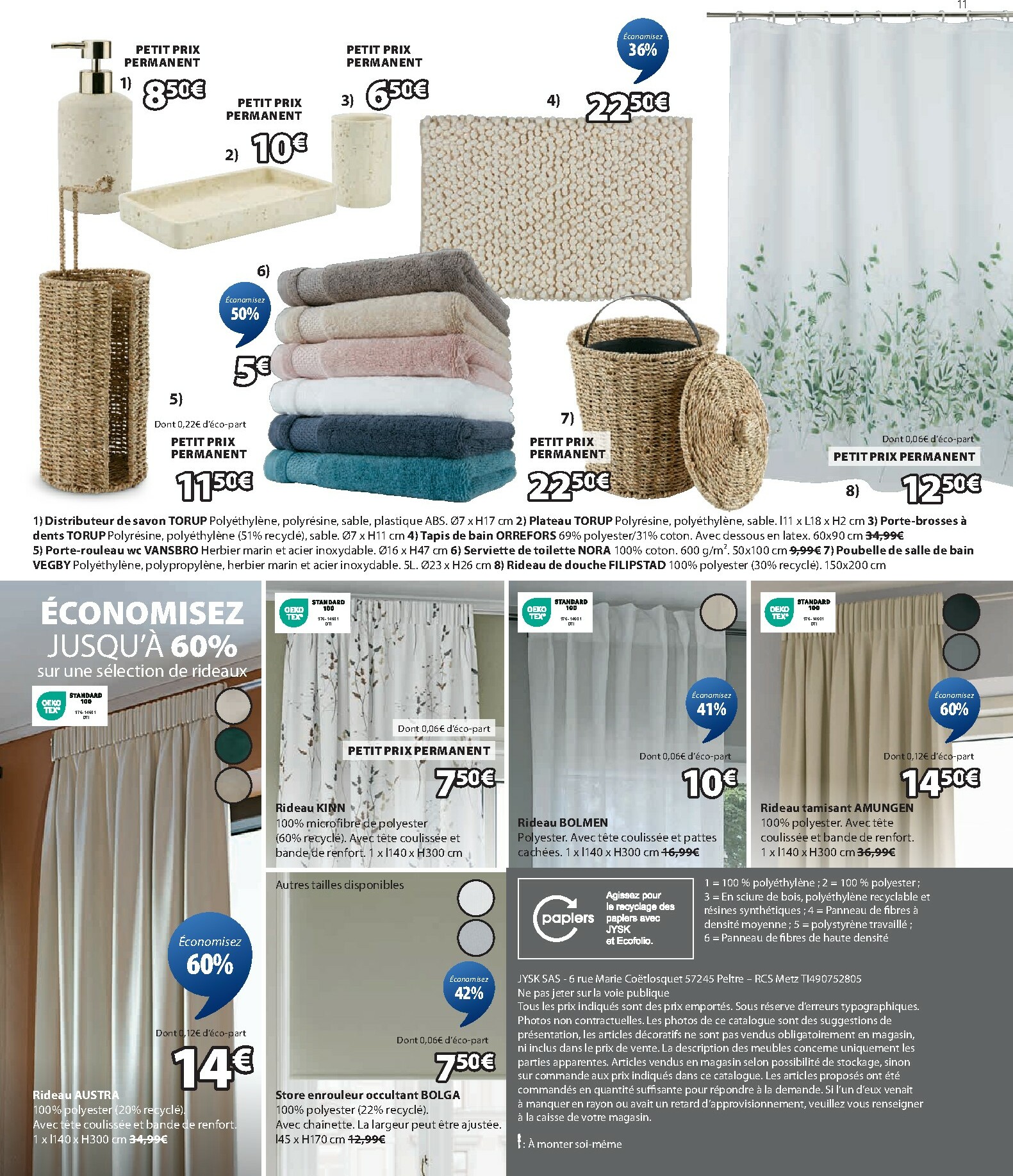 jysk - Catalogue JYSK valable du 30/09 au 13/10 - page: 11