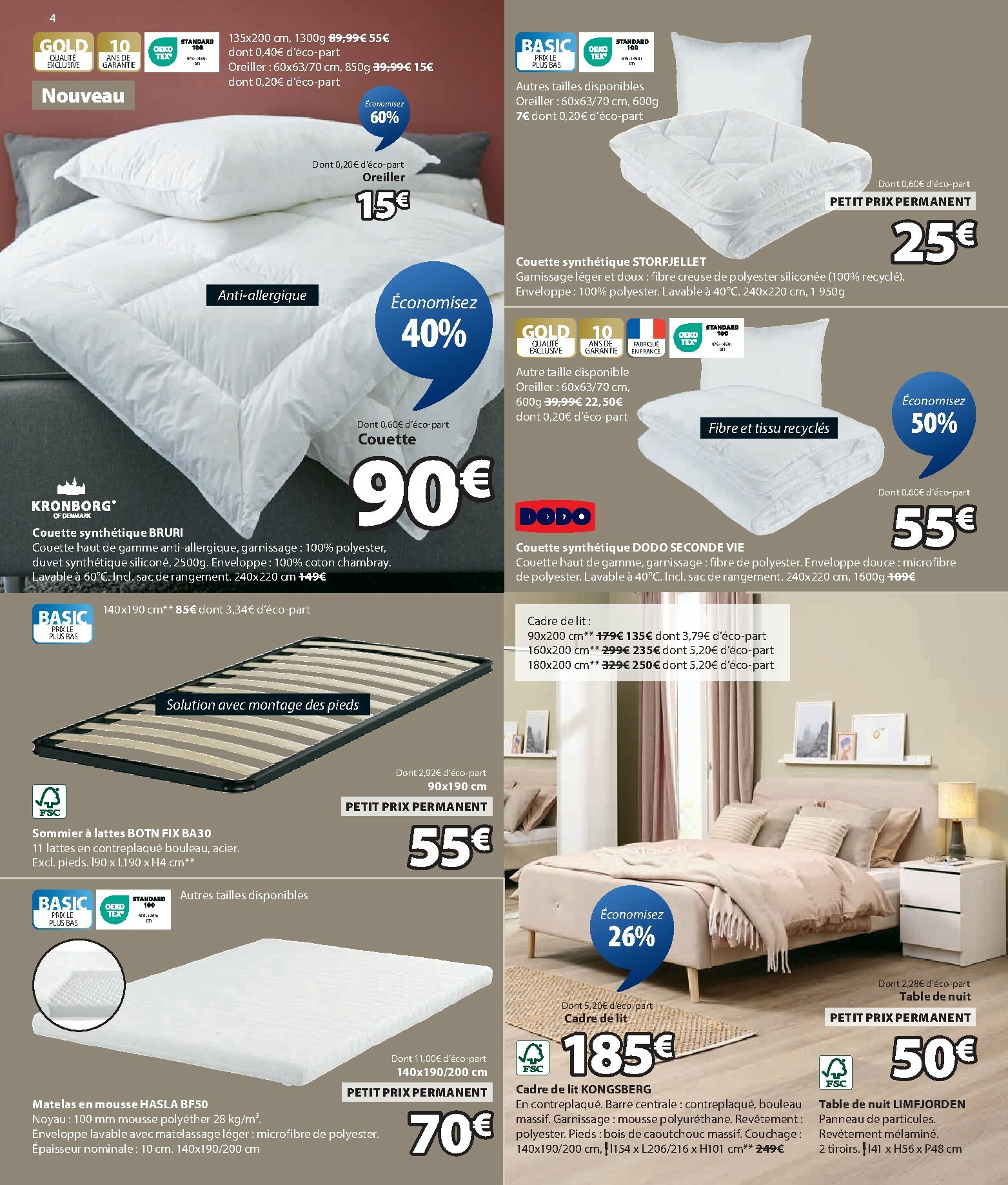 jysk - Catalogue JYSK valable du 30/09 au 13/10 - page: 4