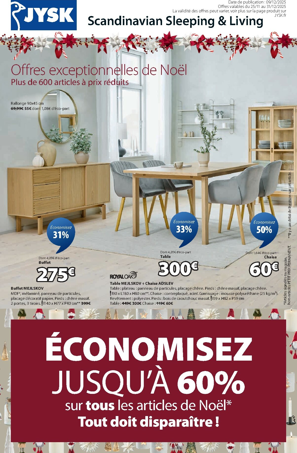 jysk - Catalogue JYSK valable du 09/12 au 31/12