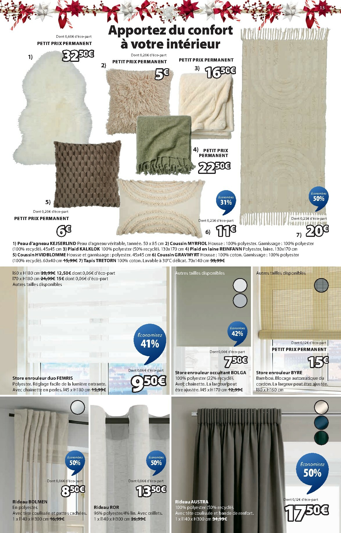 jysk - Catalogue JYSK valable du 09/12 au 31/12 - page: 13