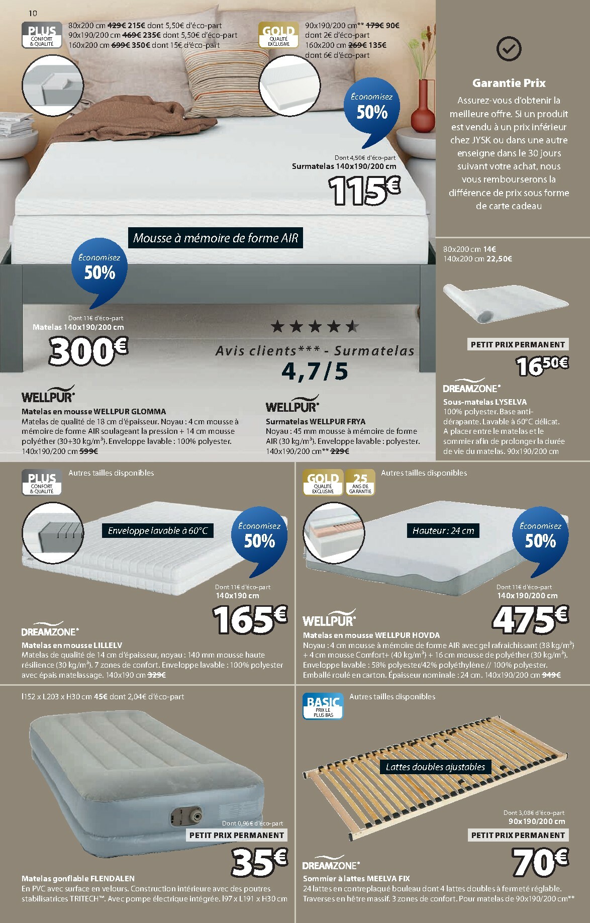 jysk - Catalogue JYSK valable du 09/12 au 31/12 - page: 10