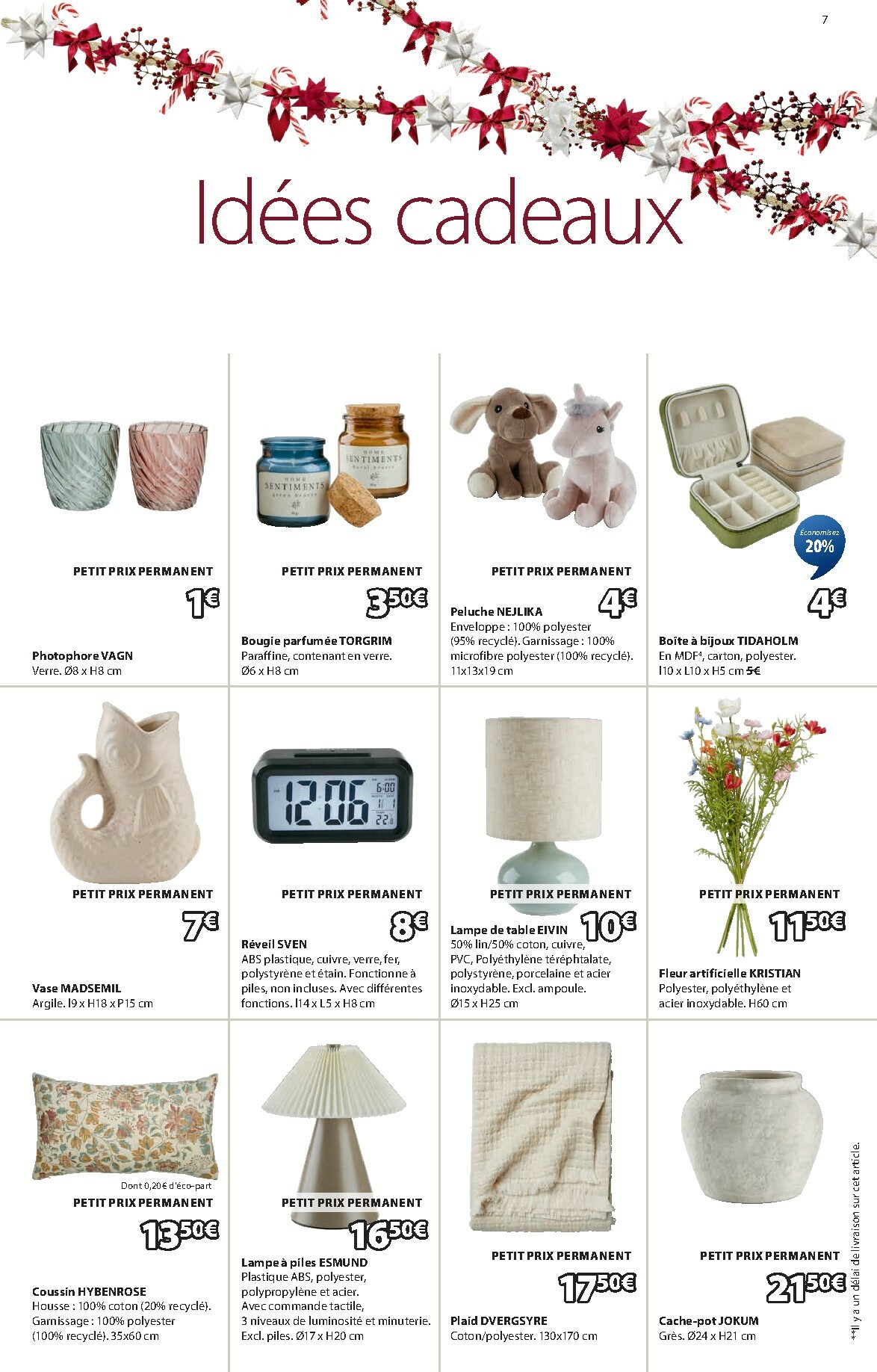 jysk - Catalogue JYSK valable du 09/12 au 31/12 - page: 7