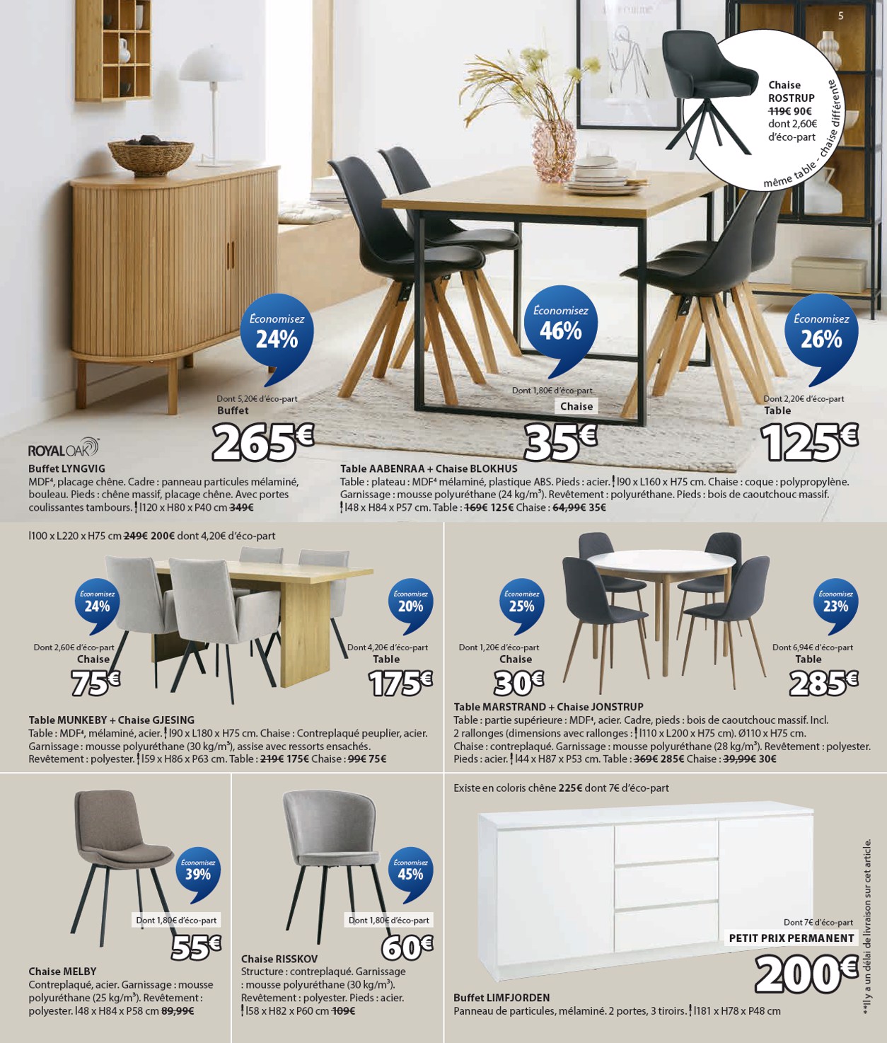 jysk - Catalogue JYSK - Offres exceptionnelles valable du 01/01 au 03/02 - page: 5