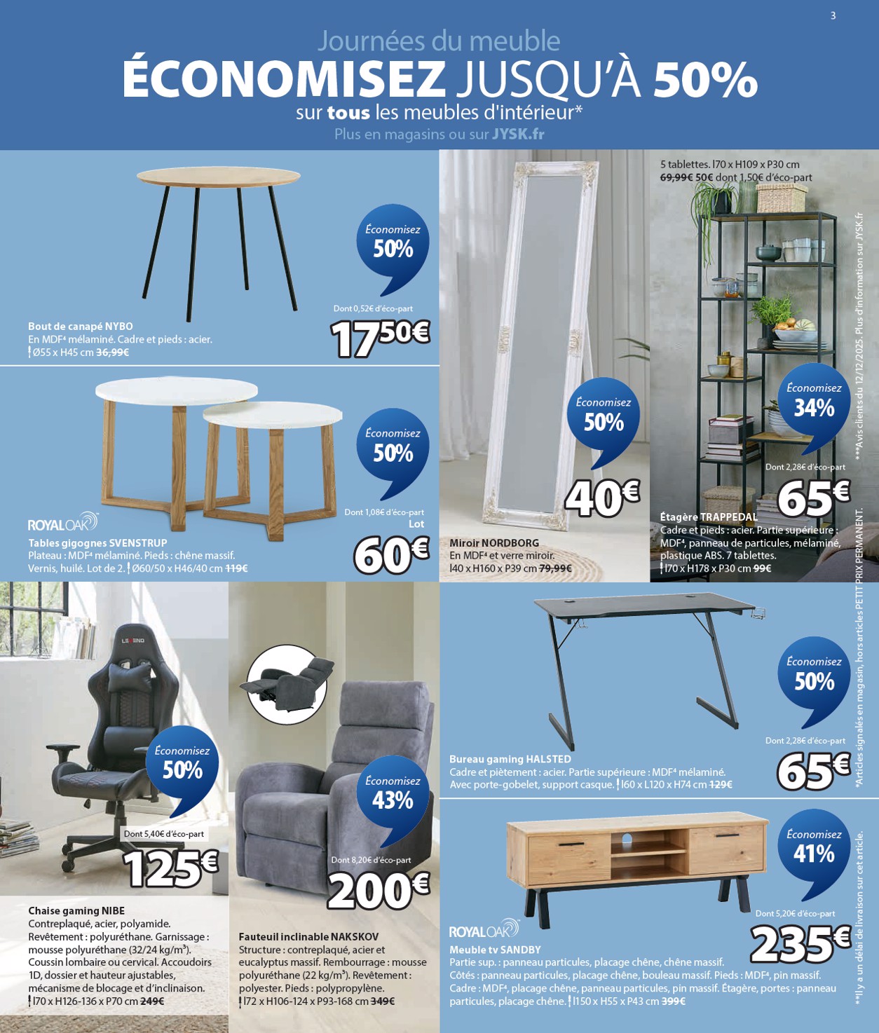 jysk - Catalogue JYSK valable du 04/02/2026 au 16/03/2026 - page: 3