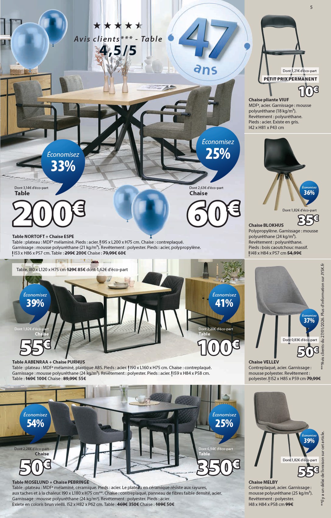 jysk - Catalogue JYSK valable du 17/03/2026 au 11/05/2026 - page: 5