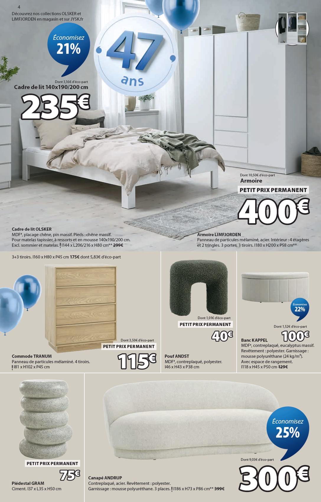 jysk - Catalogue JYSK valable du 31/03/2026 au 11/05/2026 - page: 4