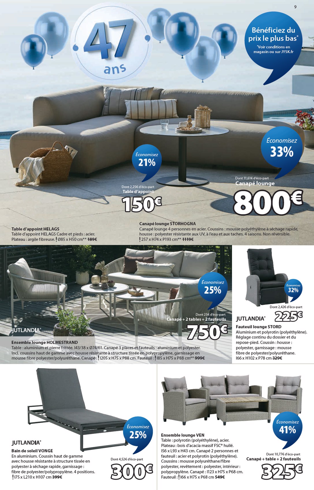 jysk - Catalogue JYSK valable du 31/03/2026 au 11/05/2026 - page: 9