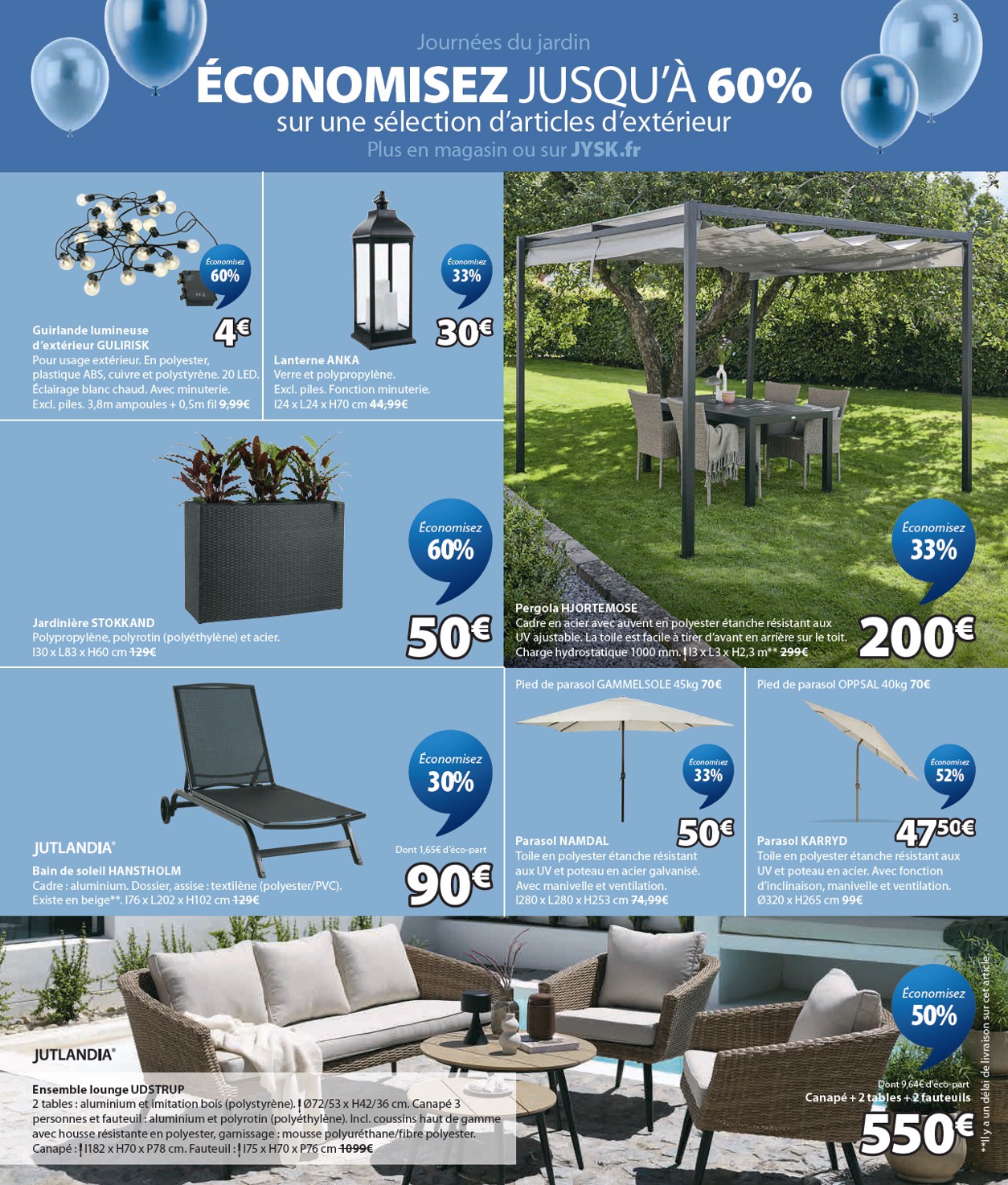 jysk - Current JYSK leaflet valid from du mardi 14/04/2026 to du lundi 11/05/2026 - page: 3