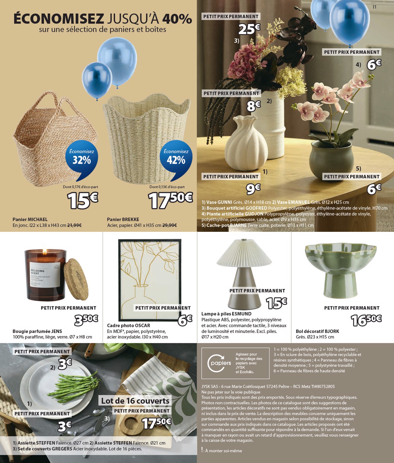 jysk - Current JYSK leaflet valid from du mardi 14/04/2026 to du lundi 11/05/2026 - page: 11