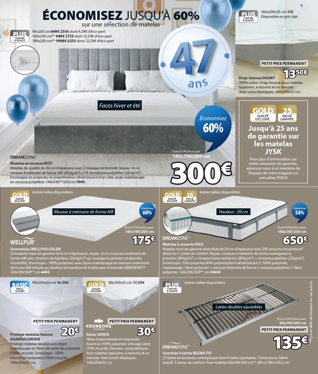 jysk - Current JYSK leaflet valid from du mardi 14/04/2026 to du lundi 11/05/2026 - page: 9