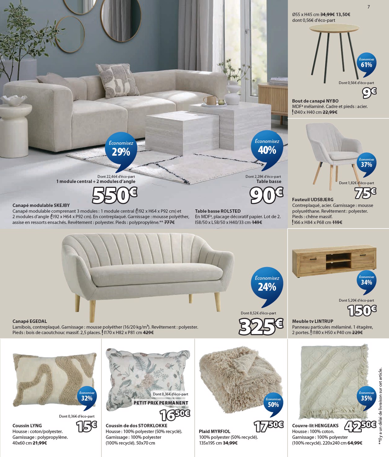 jysk - Current JYSK leaflet valid from du mardi 12/05/2026 to du lundi 15/06/2026 - page: 7