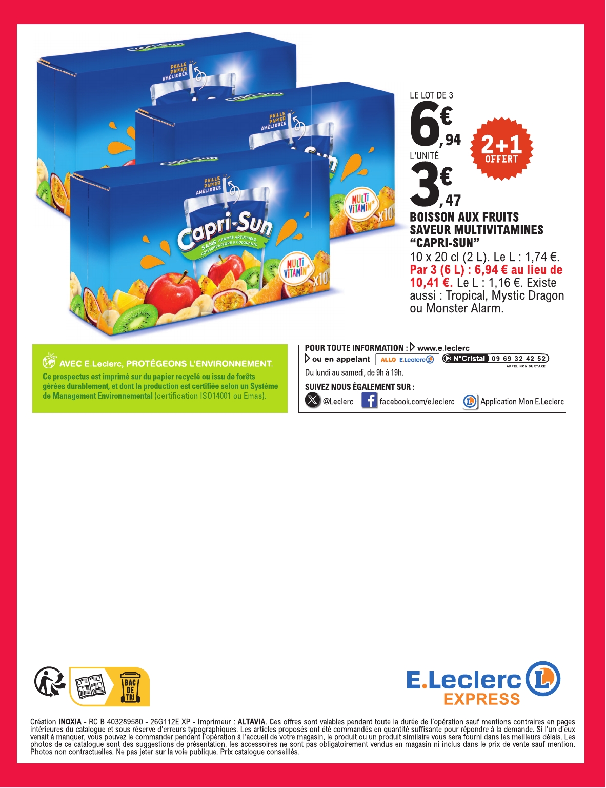 e-leclerc - Flyer E.Leclerc - Express pour la semaine prochaine du du mardi 02/06/2026 au du samedi 13/06/2026 - page: 12