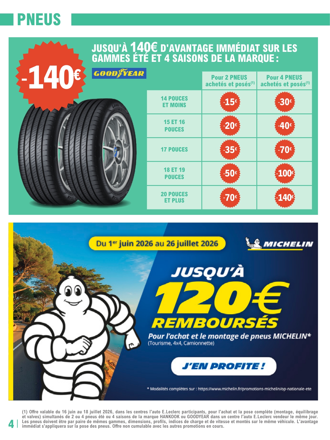 e-leclerc - Flyer E.Leclerc - L'auto pour la semaine prochaine du du mardi 16/06/2026 au du samedi 18/07/2026 - page: 4
