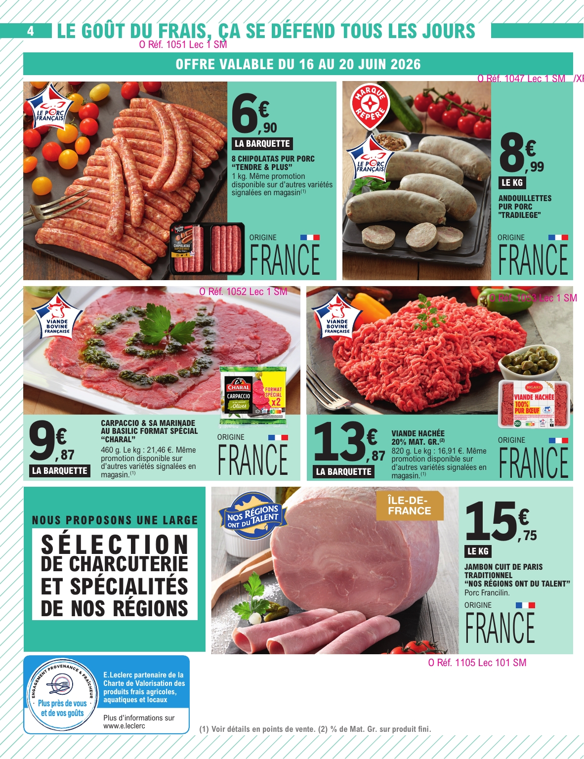 e-leclerc - Current E.Leclerc leaflet valid from du mardi 16/06/2026 to du samedi 27/06/2026 - page: 4