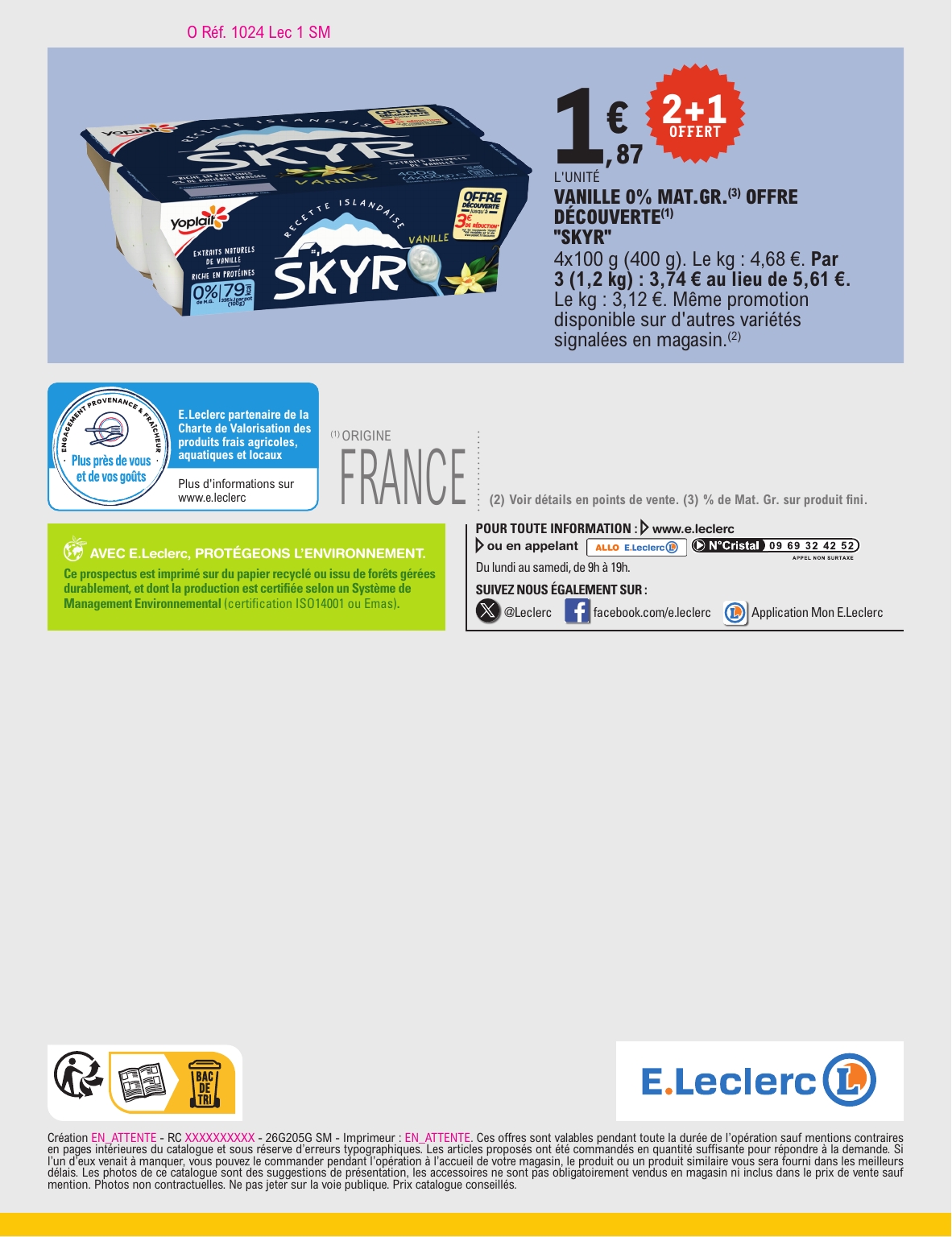 e-leclerc - Current E.Leclerc leaflet valid from du mardi 16/06/2026 to du samedi 27/06/2026 - page: 12