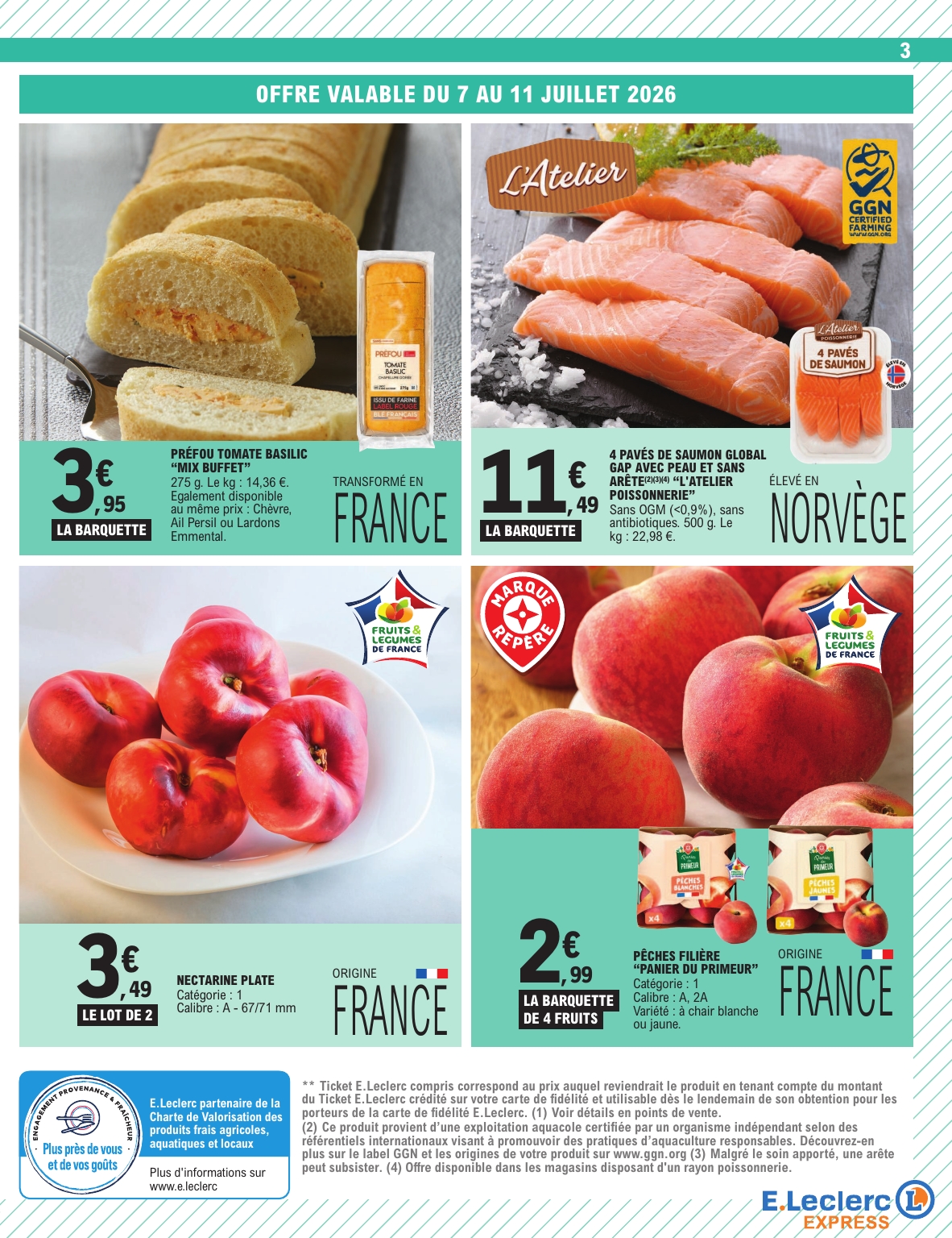 e-leclerc - Flyer E.Leclerc - Express pour la semaine prochaine du du mardi 07/07/2026 au du samedi 18/07/2026 - page: 3