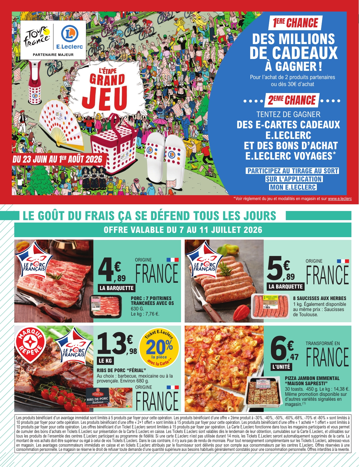 e-leclerc - Flyer E.Leclerc - Express pour la semaine prochaine du du mardi 07/07/2026 au du samedi 18/07/2026 - page: 2