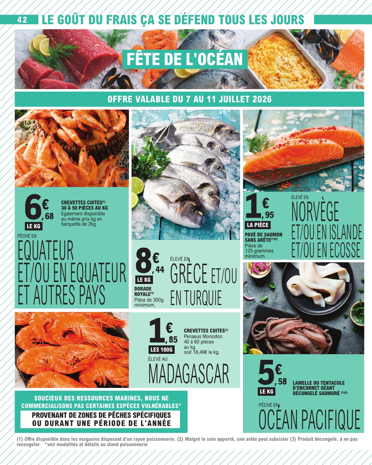 e-leclerc - Flyer E.Leclerc pour la semaine prochaine du du mardi 07/07/2026 au du samedi 18/07/2026 - page: 42