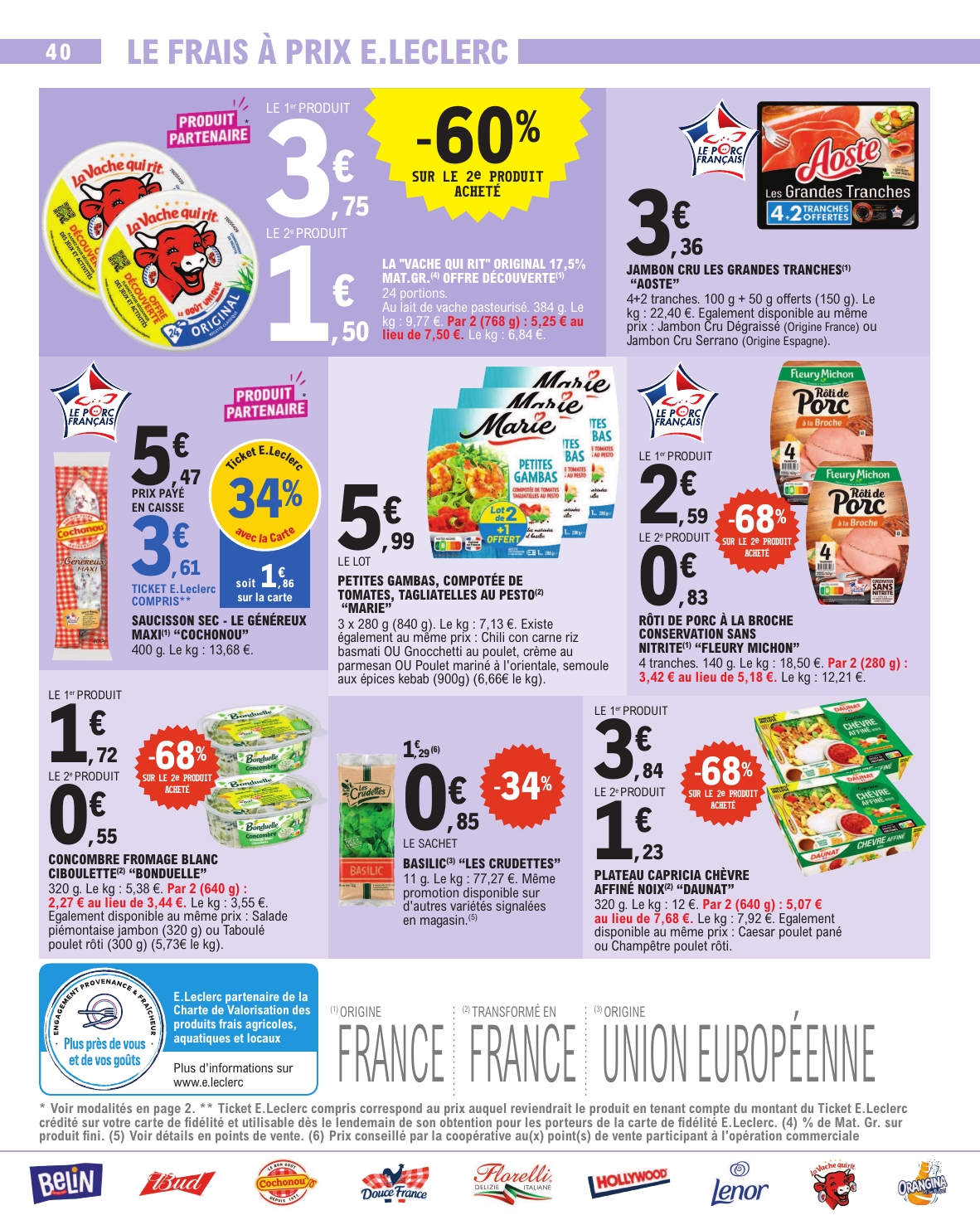 e-leclerc - Flyer E.Leclerc pour la semaine prochaine du du mardi 07/07/2026 au du samedi 18/07/2026 - page: 40