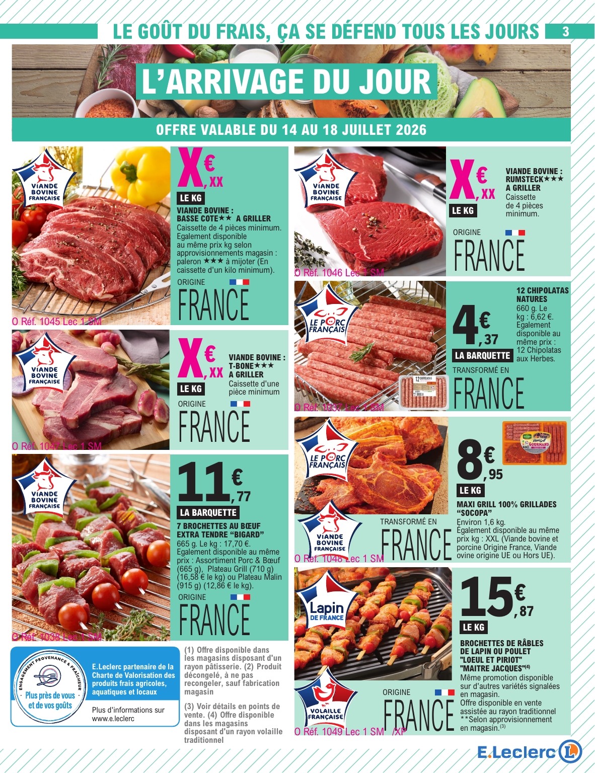 e-leclerc - Flyer E.Leclerc - TRAFIC POUVOIR ACHAT 6 - MIXTE pour la semaine prochaine du du mardi 14/07/2026 au du samedi 25/07/2026 - page: 15