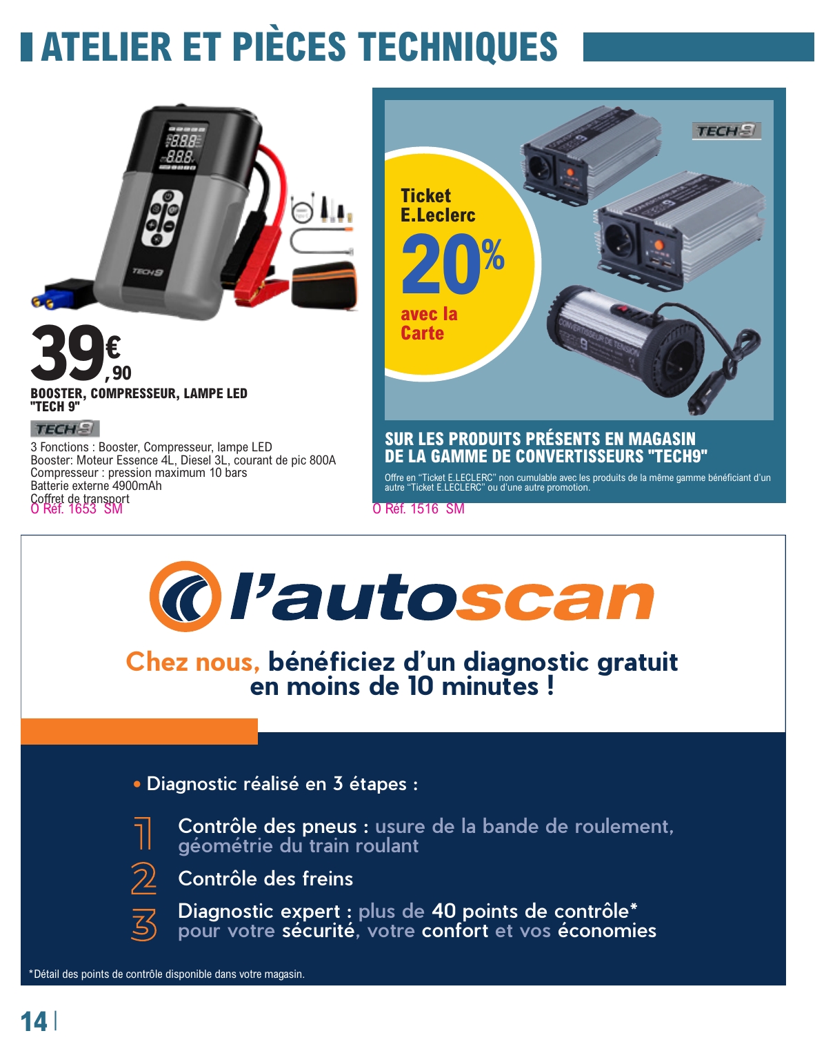 e-leclerc - Flyer E.Leclerc - L'auto pour la semaine prochaine du du mardi 21/07/2026 au du samedi 08/08/2026 - page: 14