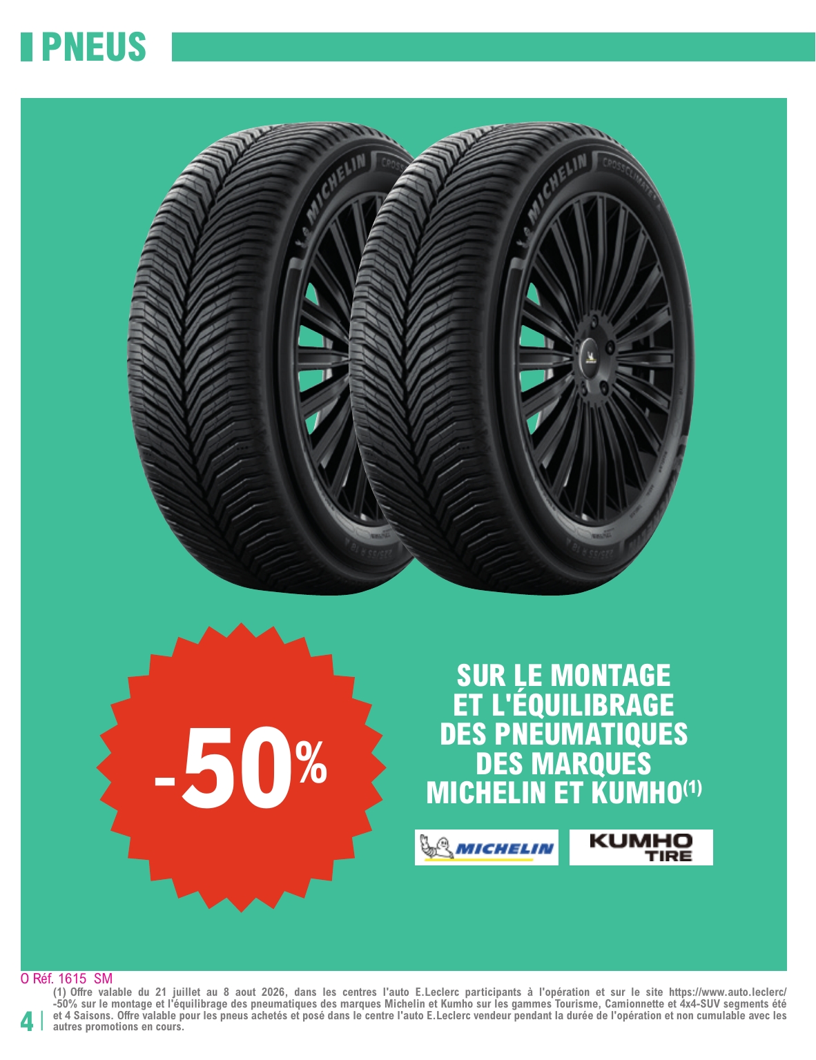 e-leclerc - Flyer E.Leclerc - L'auto pour la semaine prochaine du du mardi 21/07/2026 au du samedi 08/08/2026 - page: 4