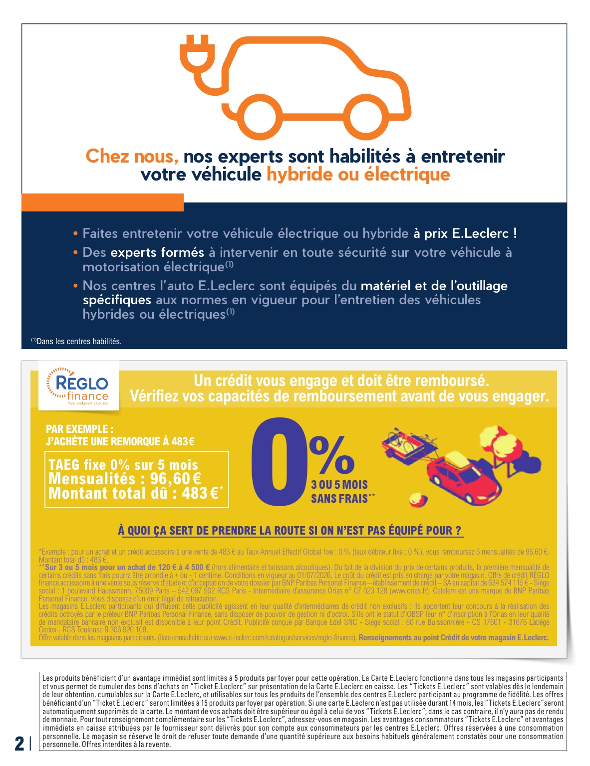 e-leclerc - Flyer E.Leclerc - L'auto pour la semaine prochaine du du mardi 21/07/2026 au du samedi 08/08/2026 - page: 2