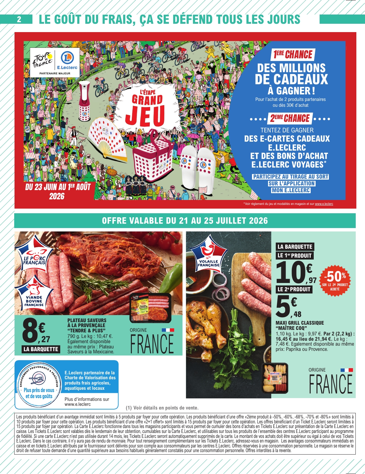 e-leclerc - Flyer E.Leclerc - Express pour la semaine prochaine du du mardi 21/07/2026 au du samedi 01/08/2026 - page: 2