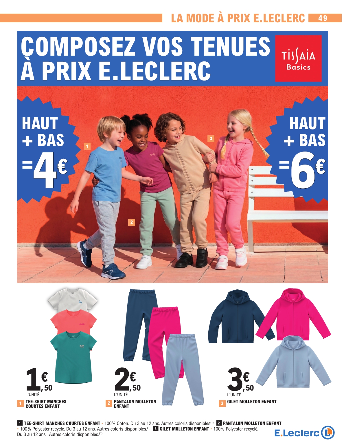 e-leclerc - Flyer E.Leclerc - Rentrée des Classes pour la semaine prochaine du du mardi 28/07/2026 au du samedi 29/08/2026 - page: 49