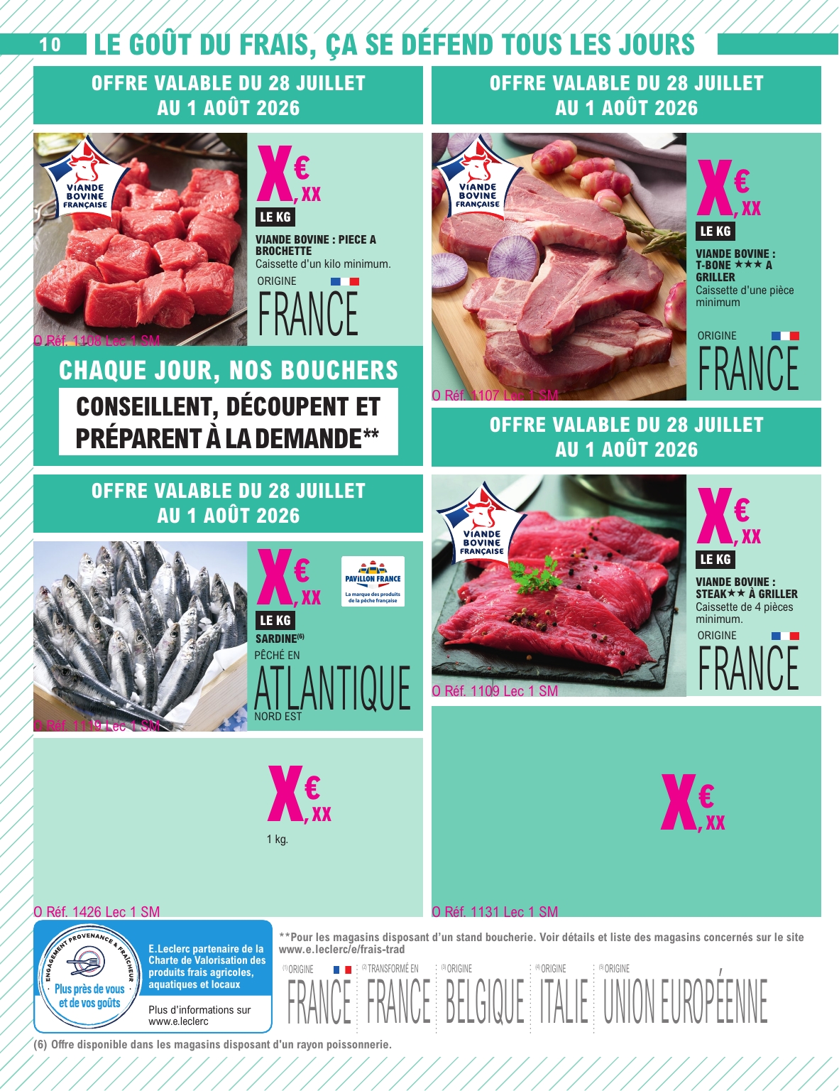 e-leclerc - Flyer E.Leclerc pour la semaine prochaine du du mardi 28/07/2026 au du samedi 08/08/2026 - page: 22