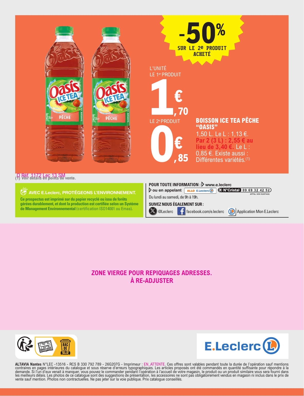 e-leclerc - Flyer E.Leclerc pour la semaine prochaine du du mardi 28/07/2026 au du samedi 08/08/2026 - page: 19