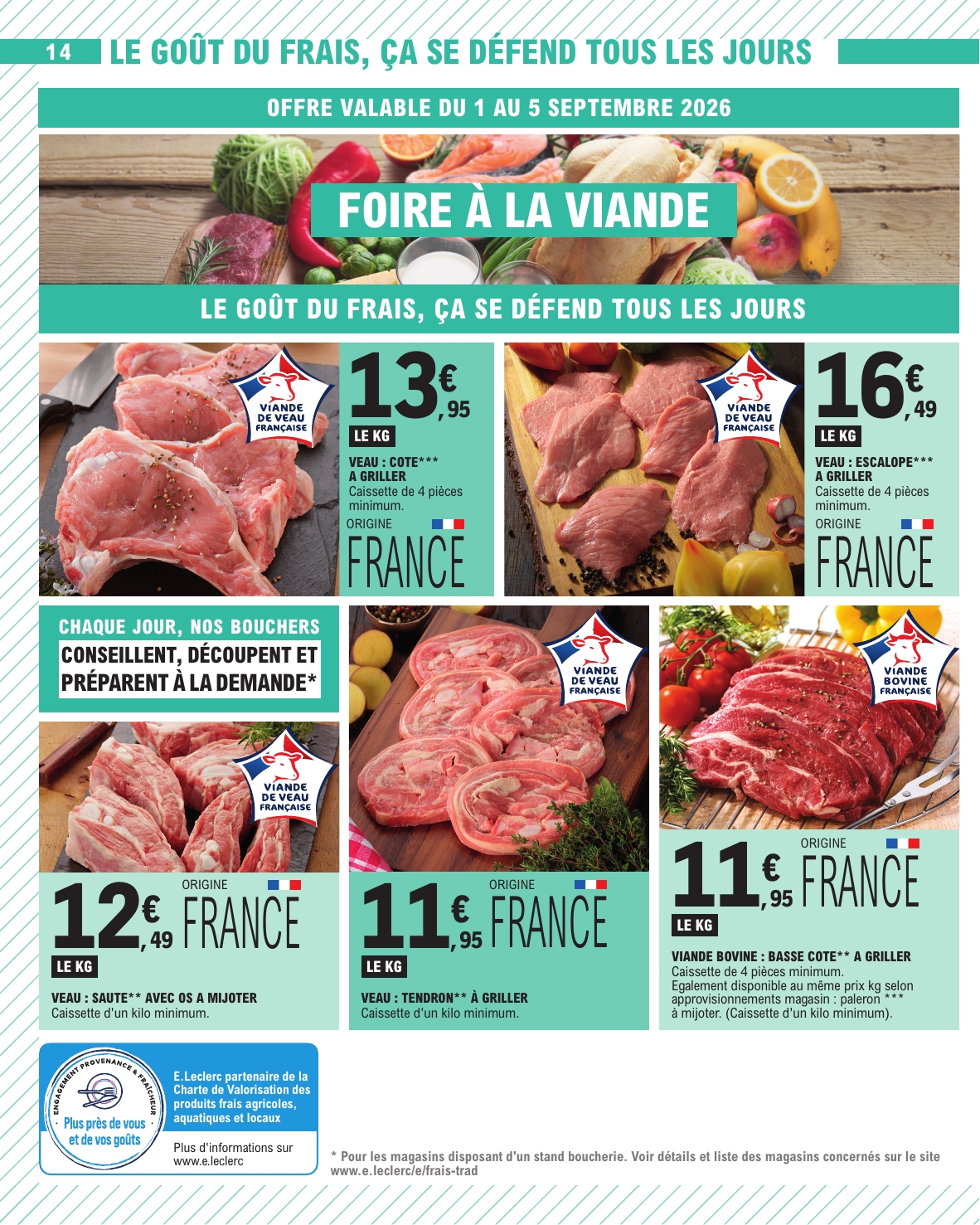 e-leclerc - Flyer E.Leclerc - Le goûter fait sa rentrée pour la semaine prochaine du du mardi 01/09/2026 au du samedi 12/09/2026 - page: 14