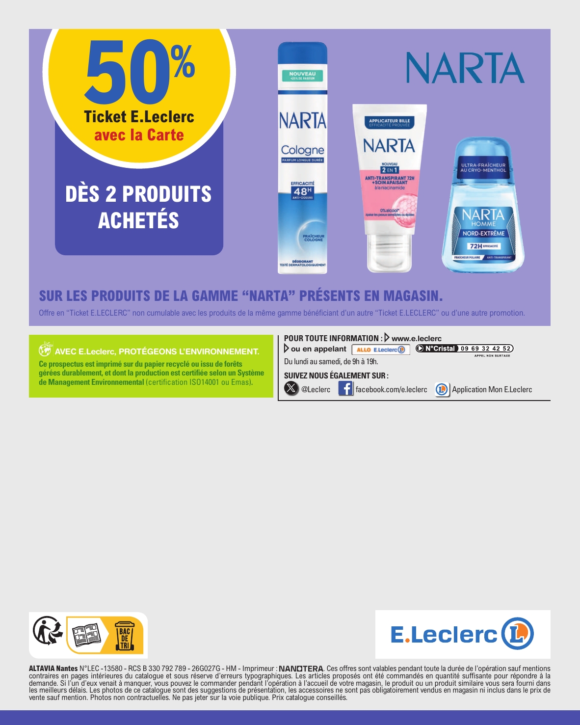 e-leclerc - Flyer E.Leclerc - Beauté d'automne pour la semaine prochaine du du mardi 01/09/2026 au du samedi 12/09/2026 - page: 32