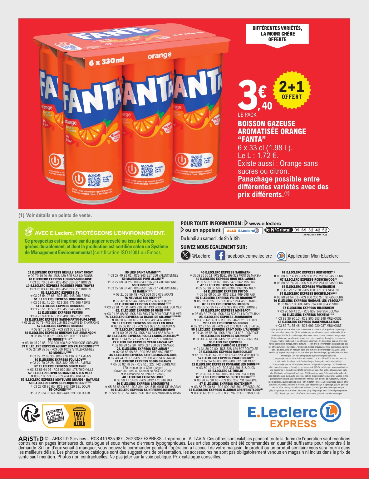 e-leclerc - Flyer E.Leclerc - Express pour la semaine prochaine du du mardi 08/09/2026 au du samedi 19/09/2026 - page: 16
