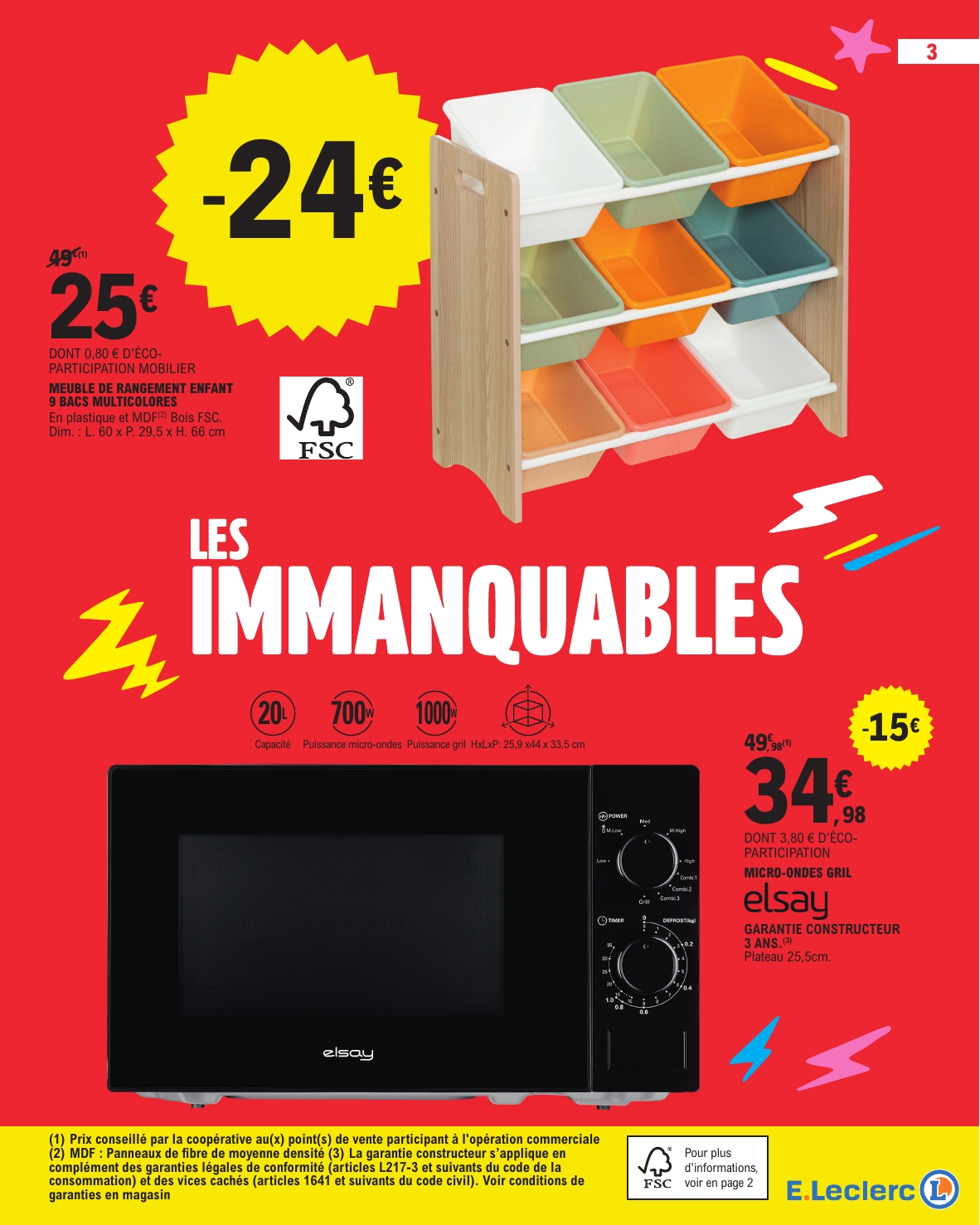 e-leclerc - Flyer E.Leclerc pour la semaine prochaine du du mardi 08/09/2026 au du samedi 19/09/2026 - page: 3